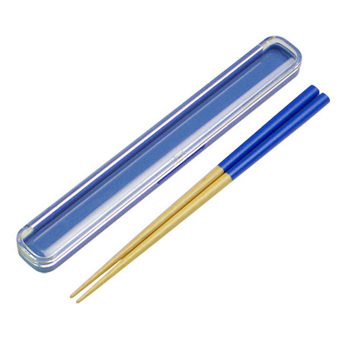 箸・箸箱セット ナチュラルハーフ 21cm ( マイ箸 箸&箸箱セット 箸 箸箱 お弁当 カトラリー カトラリーセット 箸ケース カトラリーケース はし セット )