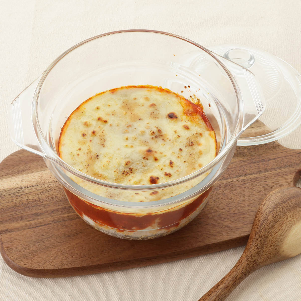 電子レンジ調理鍋 18cm 耐熱ガラス製 デリッシュライフ 耐熱ガラスマルチポット ( 電子レンジ調理器 レンジ調理器 鍋 なべ ガラス製 食洗機対応 18センチ 炊飯 1合 2合 2.1L 2L レンジ調理 炊飯器 一合 二合 二合炊き )