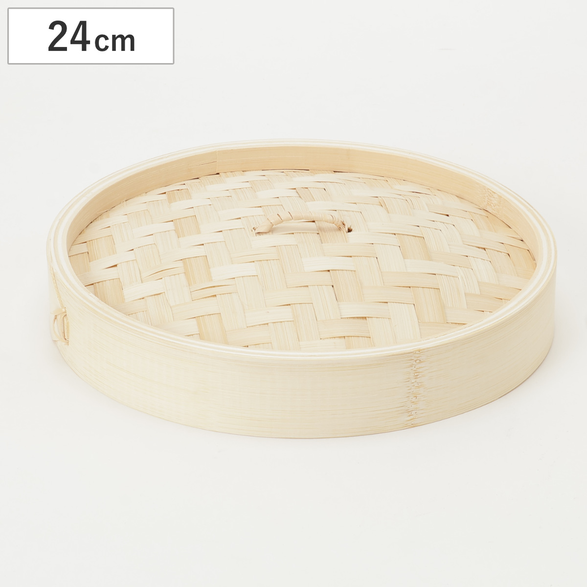 竹せいろ 24cm 竹製 蓋のみ 蒸し器 デリッシュライフ （ せいろ ふたのみ 中華せいろ 蒸籠 蒸篭 蒸し かご 竹 24センチ 蒸篭せいろ 中華セイロ 中華蒸篭 中華蒸籠 点心 飲茶 せいろ蒸し 温野菜 蒸し料理 蒸し調理 セイロ蒸し ）