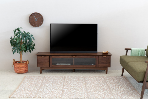 美品 無印良品のテレビ台 テレビ付き