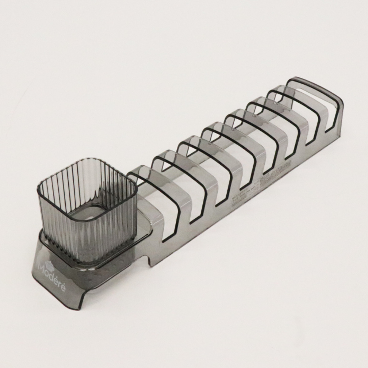 水切りカゴ 水切りマット 吸水マット&水切りセット ( 水切りラック 水切り 吸水マット ディッシュラック カトラリースタンド ゴム 食器 乾燥 速乾 コンパクト 省スペース シンク上 ) 【グレー】 グレー