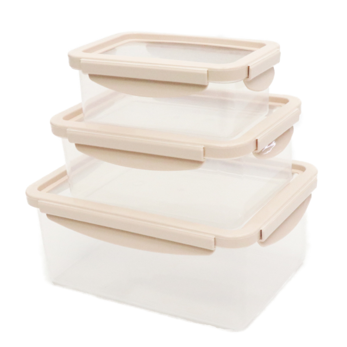 保存容器 550ml 1.1L 2.2L 伸びる シリコン 保存ケース 角型 3個組 ( 保存 容器 ストッカー 密閉 プラスチック 食洗機対応 電子レンジ対応 キャニスター 密閉容器 弁当箱 お弁当箱 食品保存容器 伸びる蓋 シリコン蓋 入れ子式 )