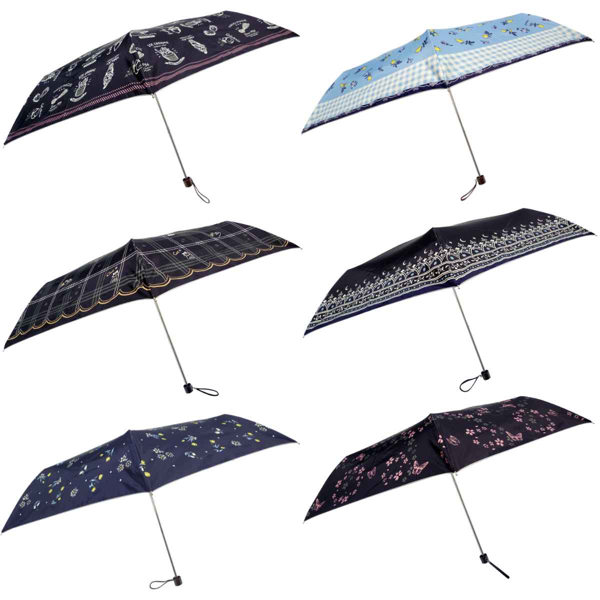イトウ スリムホネ セイウケンヨウ 50CM アソート 6339 ※色・柄は選べません （ 折りたたみ傘 手開き式 晴雨兼用 傘 折り畳み傘 レディース かさ 雨傘 日傘 パラソル 暑さ対策 カサ アンブレラ 持ち運び 通勤 通学 ）