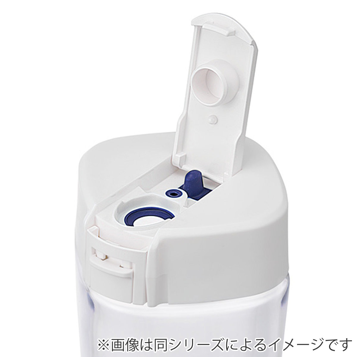 冷水筒 1.2L タテヨコ茶こし付シームレスピッチャー ( スリム ピッチャー 日本製 ワンプッシュ パッキン一体型 横置き 熱湯OK 洗いやすい 縦置き 一体型 ロック付き 防汚加工 茶こし付き ハンドルなし )
