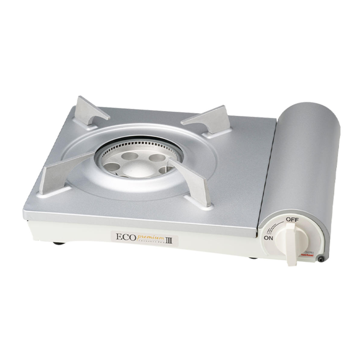 カセットコンロ スリム カセットフー エコプレミアム Iwatani ( 薄型コンロ カセットガスコンロ イワタニ コンロ 卓上ガスコンロ 大きい 内炎 省エネ マグネット着脱式 ヒートパネル搭載 1口ガスコンロ 1口 )