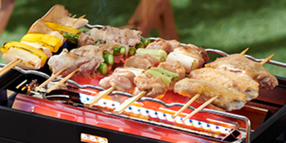 炉ばた焼器 カセットコンロ付き 炙りや Iwatani ( カセットガスコンロ 炉端焼き 家庭用 焼き鳥器 ロースター 炉端 イワタニ コンロ 卓上 焼肉プレート 網焼き 串焼き 1人用 2人用 卓上ガスコンロ 水 輻射熱 ヒートパネル搭載 )