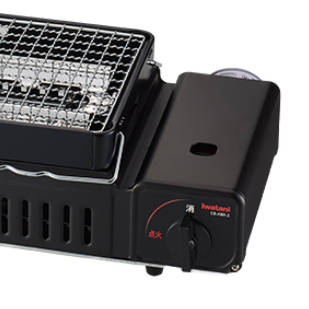 炉ばた焼器 カセットコンロ付き 炙りや Iwatani ( カセットガスコンロ 炉端焼き 家庭用 焼き鳥器 ロースター 炉端 イワタニ コンロ 卓上 焼肉プレート 網焼き 串焼き 1人用 2人用 卓上ガスコンロ 水 輻射熱 ヒートパネル搭載 )