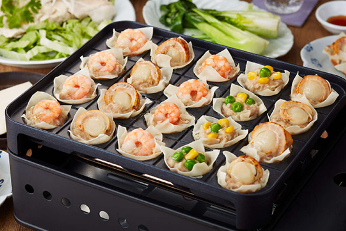 たこ焼器 カセットコンロ付き 炎たこ Iwatani ( たこ焼き器 ガス タコ焼き器 タコ焼きプレート イワタニ ガス火 たこ焼き タコ焼き コンロ 卓上 20穴 プレート フッ素加工 溝付き )