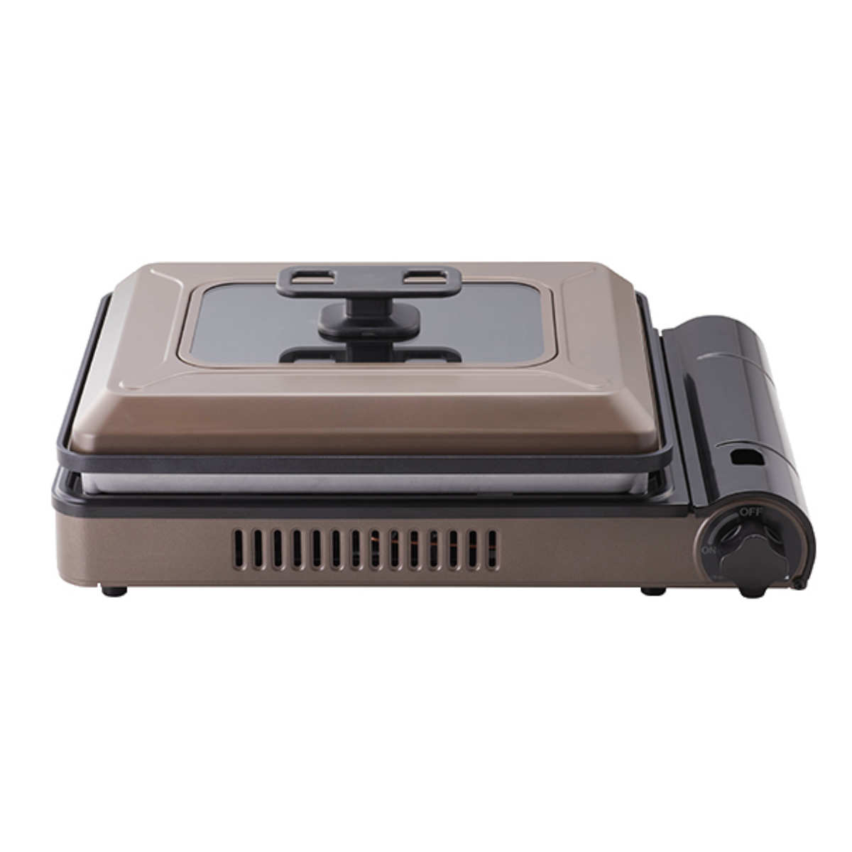 ホットプレート カセットコンロ付き 焼き上手さんベータ Iwatani ( カセットガスコンロ コンロ 焼肉プレート イワタニ 焼肉コンロ 卓上ガスコンロ 蓋付き 1口ガスコンロ )