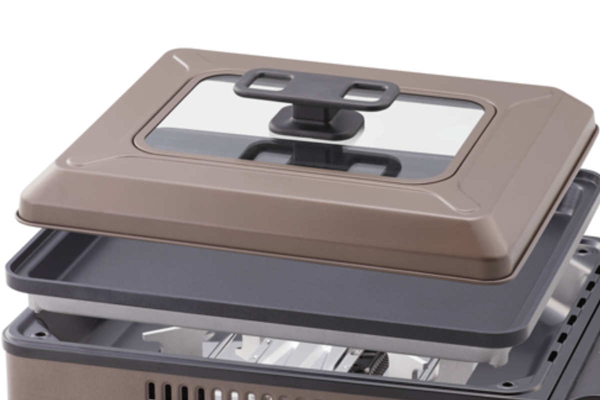 ホットプレート カセットコンロ付き 焼き上手さんベータ Iwatani ( カセットガスコンロ コンロ 焼肉プレート イワタニ 焼肉コンロ 卓上ガスコンロ 蓋付き 1口ガスコンロ )