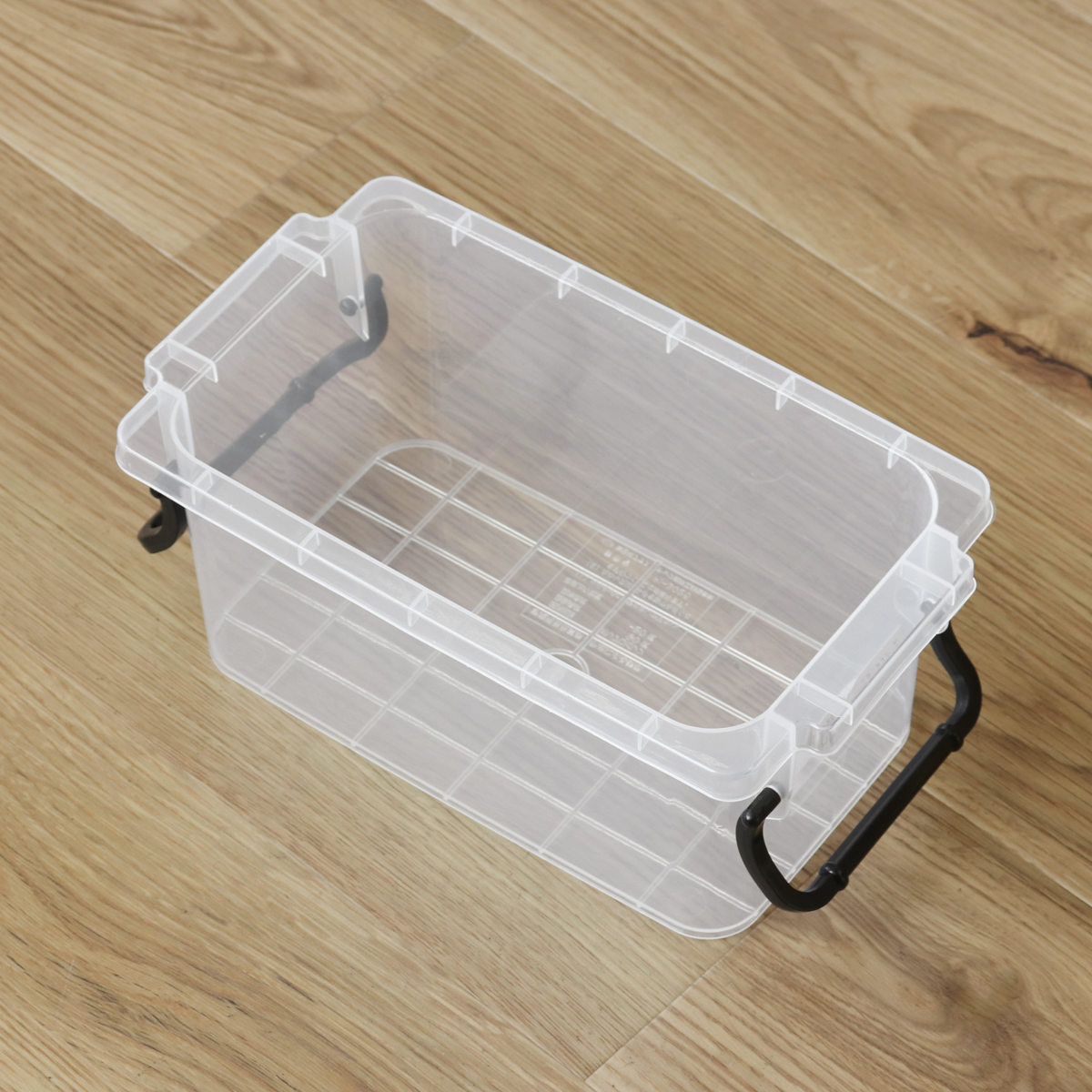 収納ボックス セーフティボックス 1型 幅16.7×奥行28.5×高さ13cm ( 収納 ふた付き 収納ケース セーフティBOX クリア プラスチック 工具箱 丈夫 おもちゃ クローゼット収納 積み重ね スタッキング 収納用品 小物整理 )