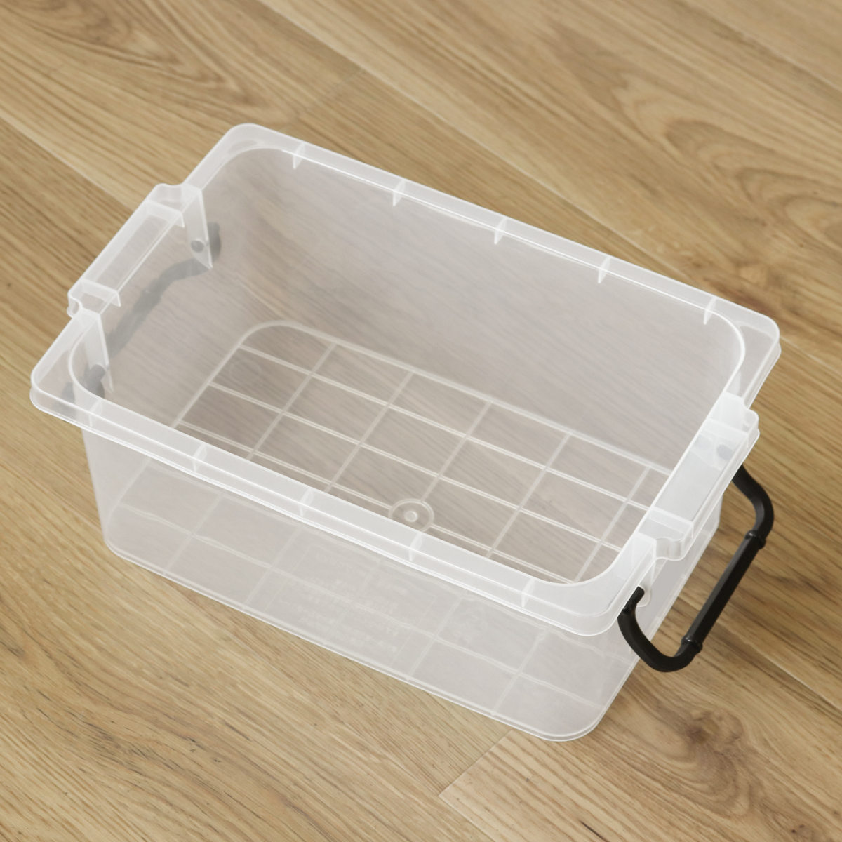 収納ボックス セーフティボックス 2型 3個セット 幅21.5×奥行34×高さ14cm ( 収納 ふた付き 収納ケース セーフティBOX クリア プラスチック 工具箱 丈夫 おもちゃ クローゼット収納 積み重ね スタッキング 収納用品 小物整理 )