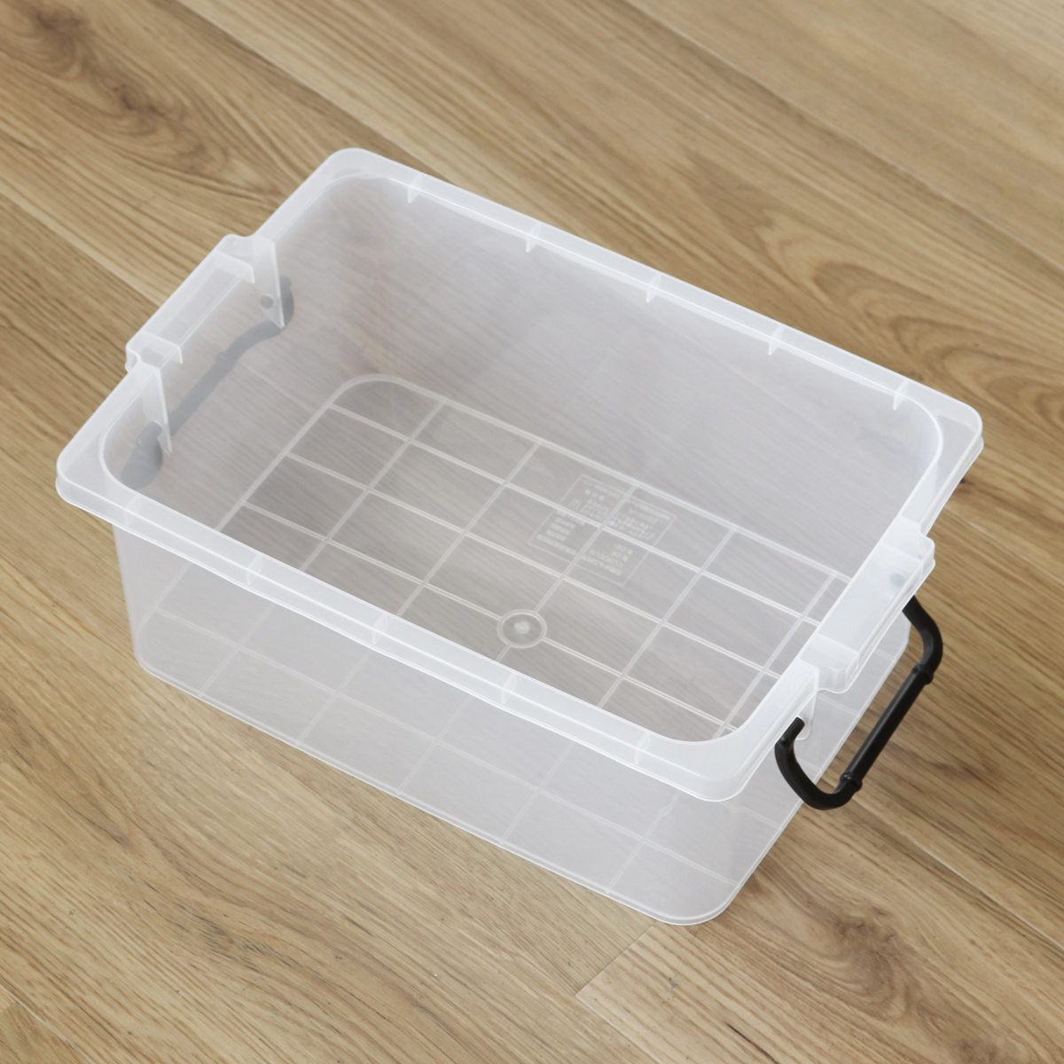 収納ボックス セーフティボックス 3型 3個セット 幅26×奥行38.5×高さ15cm ( 収納 ふた付き 収納ケース セーフティBOX クリア プラスチック 工具箱 丈夫 クローゼット収納 積み重ね スタッキング 収納用品 小物整理 防災用品 )