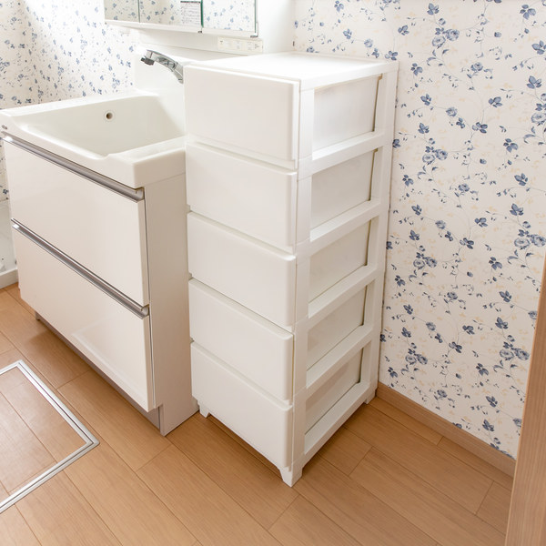 チェスト 幅34×奥行41.5×高さ106.1cm 5段 （ プラスチック