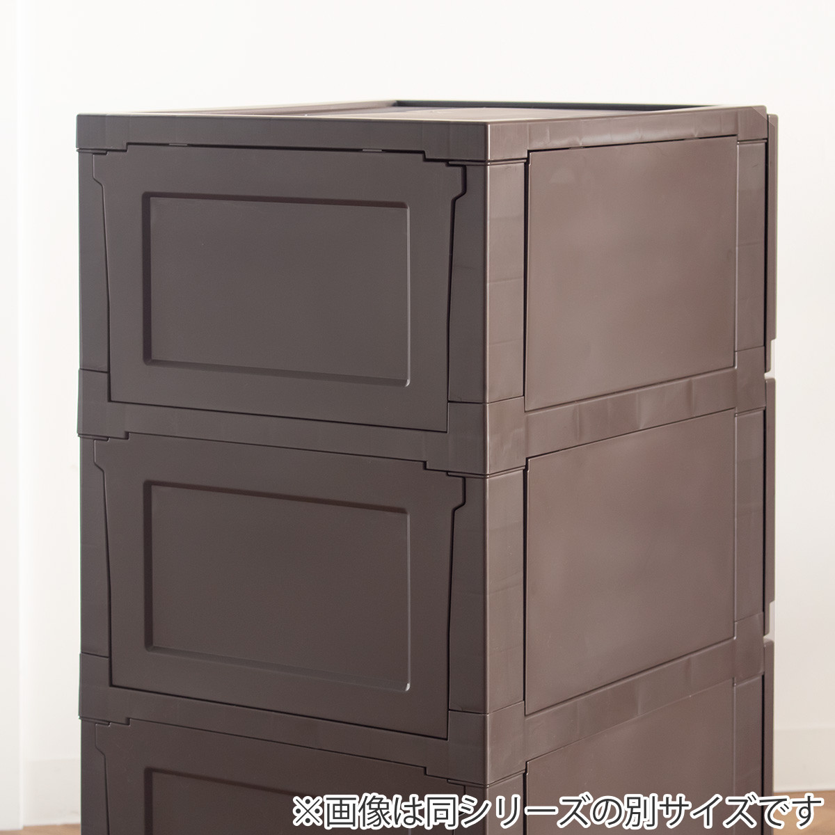 チェスト 壁付き デコニーシーヴォ ワイド 5段 幅54×奥行41.7×高さ106.1cm ( 収納 収納チェスト 脚付き リビング収納 プラスチック ホコリが入りにくい 中が透けない 引き出し タンス 収納ケース 衣類収納 ランドリー収納 日本製 ) 【ホワイト】 ホワイト