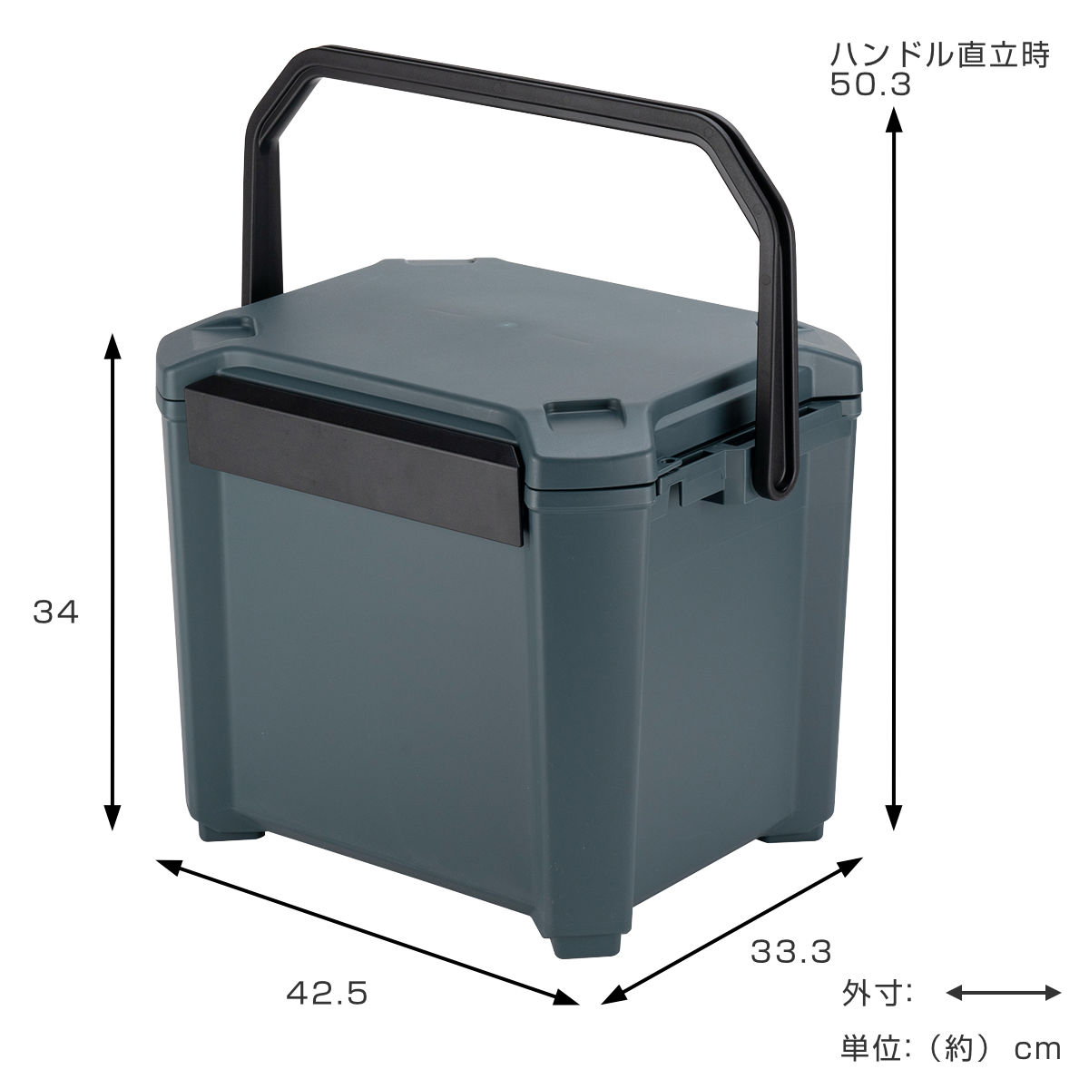 クーラーボックス 16L COREFLUX 座れる 耐荷重100kg ( 保冷 クーラーBOX 保冷ボックス クーラーバッグ 冷蔵ボックス 16リットル クーラー ボックス BOX キャンプ アウトドア ハンドル 持ち手付き )