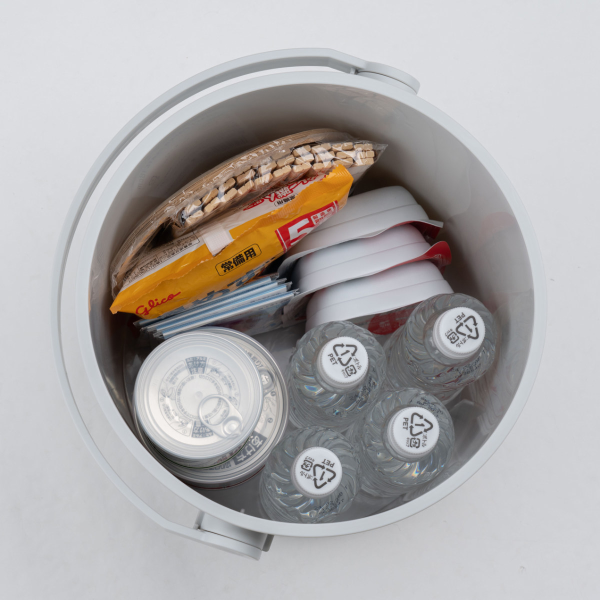 収納ボックス 防災 座れる フタ付きバケツ BOSA+IN 幅31cm 持ち手付き 15L ( イス スツール 椅子 耐荷重150kg 収納ケース 屋外 室内 テーブル ゴミ箱 おもちゃ箱 アウトドア 掃除 蓋付き ハンドル付き 防災グッズ )