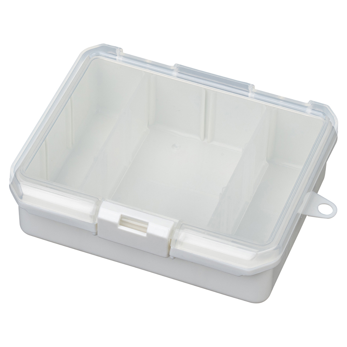 収納ケース 仕切板付き コレクションケース深型 155F 推し活 ( ホワイト クリア ピンク イエロー グリーン ブルー パープル グレー ベージュ 推し活グッズ 推し ケース かわいい おしゃれ 飾れる 飾る ディスプレイ ) 【ホワイト】 ホワイト