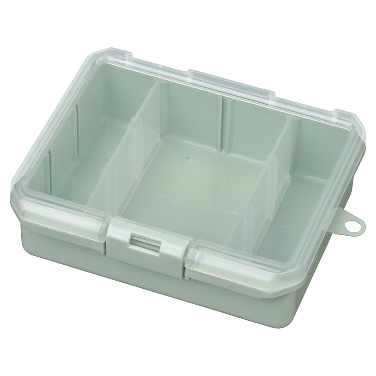 収納ケース 仕切板付き コレクションケース深型 155F 推し活 ( ホワイト クリア ピンク イエロー グリーン ブルー パープル グレー ベージュ 推し活グッズ 推し ケース かわいい おしゃれ 飾れる 飾る ディスプレイ ) 【ホワイト】 ホワイト