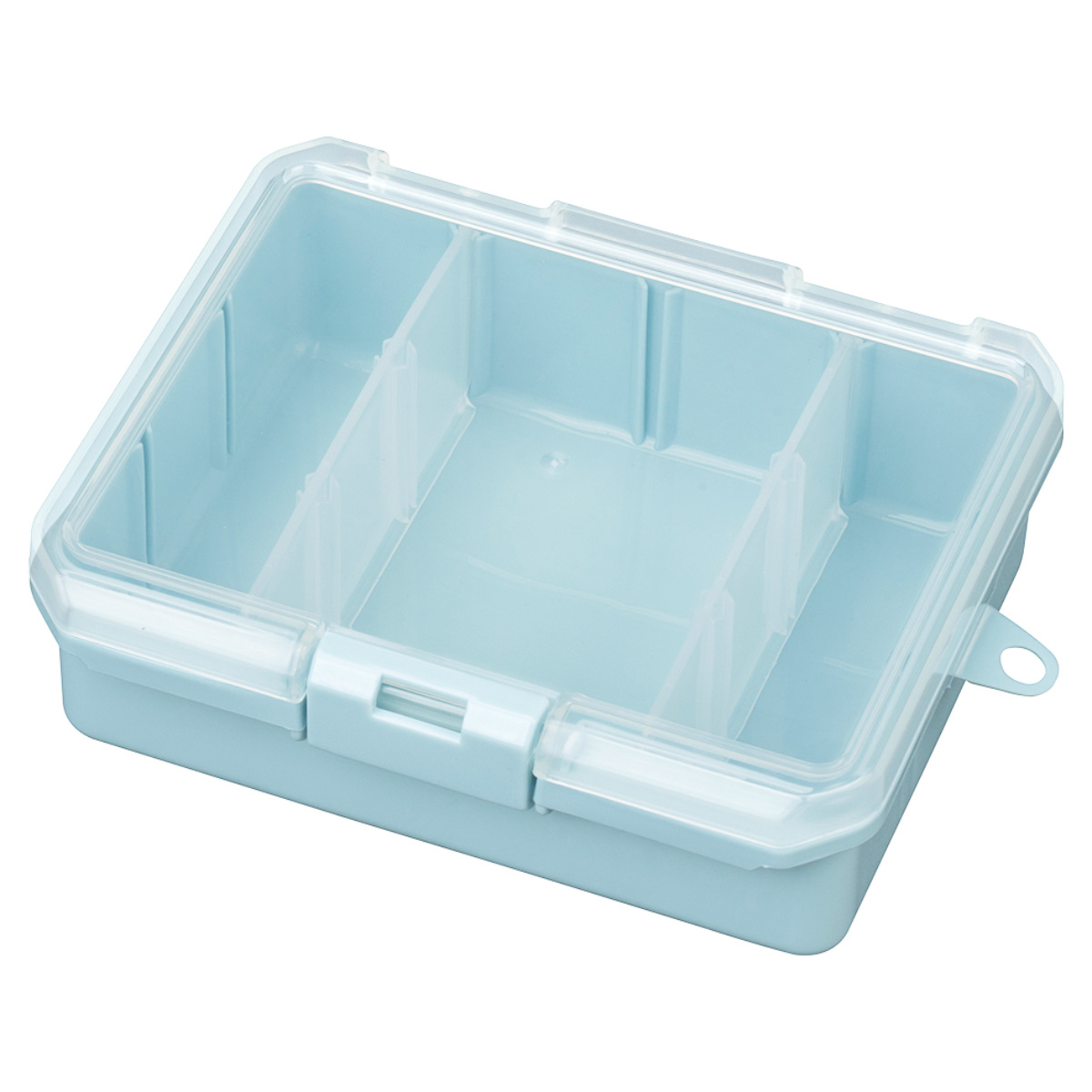 収納ケース 仕切板付き コレクションケース深型 155F 推し活 ( ホワイト クリア ピンク イエロー グリーン ブルー パープル グレー ベージュ 推し活グッズ 推し ケース かわいい おしゃれ 飾れる 飾る ディスプレイ ) 【ホワイト】 ホワイト