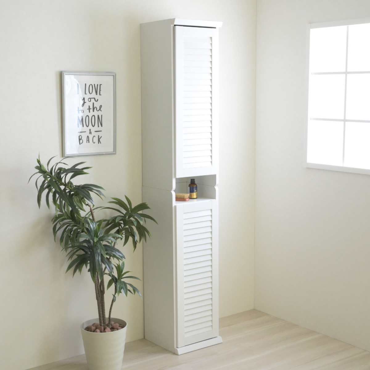 下駄箱 幅31.5cm 2台入り ルーバー 組立品 ( シューズラック シューズボックス 玄関収納 靴箱 靴入れ 靴 収納 シューズ 木製 スリム コンパクト 開き戸 通気性 おしゃれ 高さ調節 幅30 ) 【ダークブラウン】 ダークブラウン