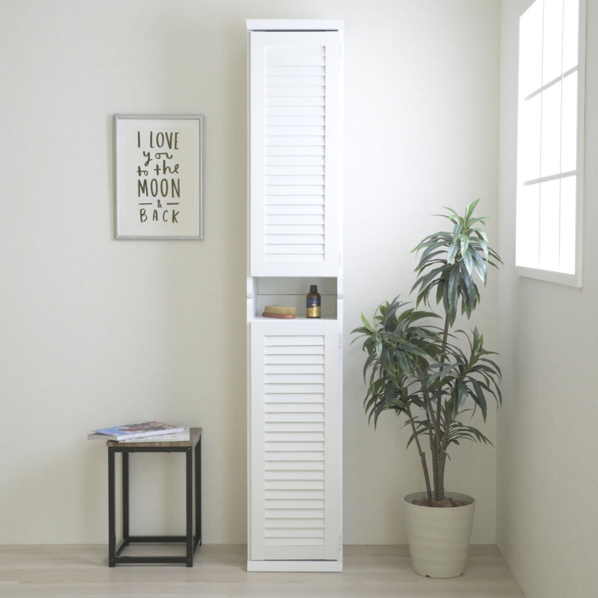 下駄箱 幅31.5cm 2台入り ルーバー 組立品 ( シューズラック シューズボックス 玄関収納 靴箱 靴入れ 靴 収納 シューズ 木製 スリム コンパクト 開き戸 通気性 おしゃれ 高さ調節 幅30 ) 【ダークブラウン】 ダークブラウン