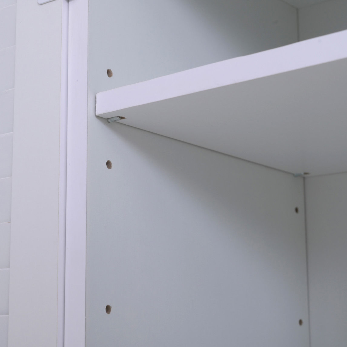 下駄箱 幅31.5cm 2台入り ルーバー 組立品 ( シューズラック シューズボックス 玄関収納 靴箱 靴入れ 靴 収納 シューズ 木製 スリム コンパクト 開き戸 通気性 おしゃれ 高さ調節 幅30 ) 【ダークブラウン】 ダークブラウン