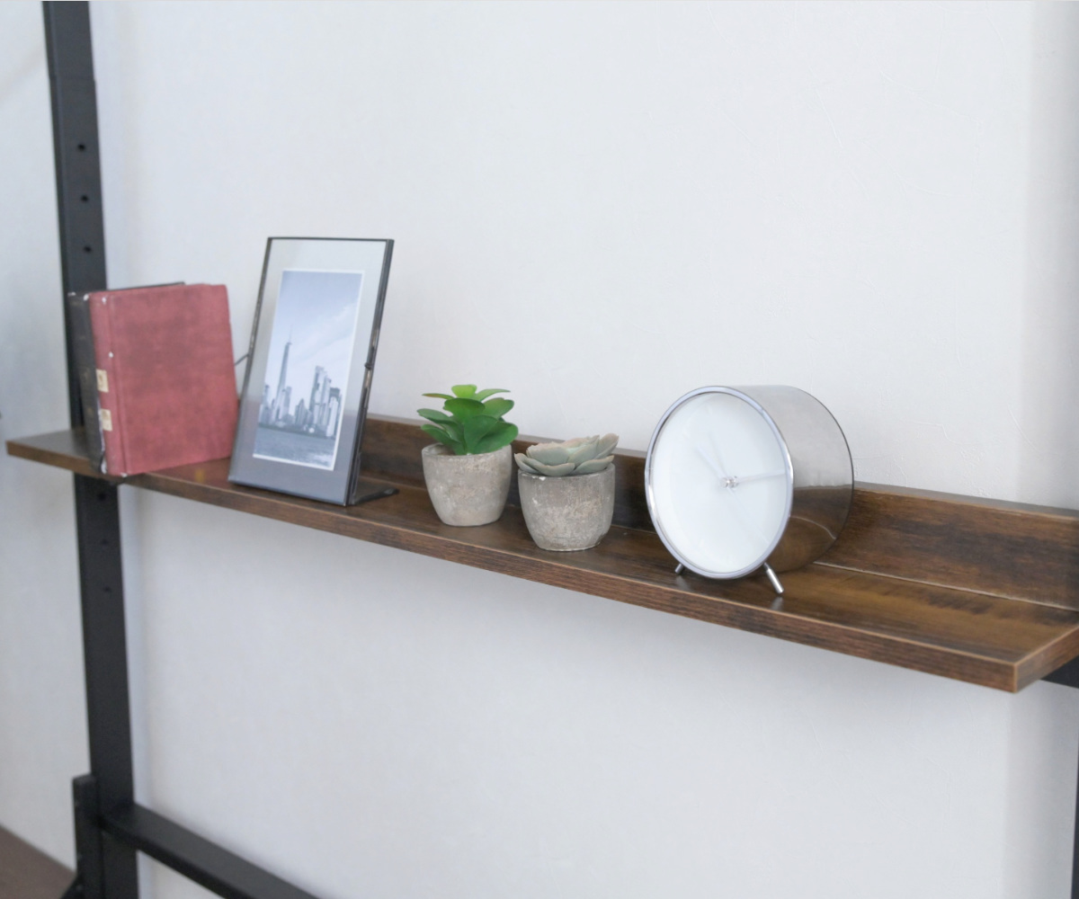 ベッド上 ハンガーラック 幅110cm ヘッドボード ( 衣類収納 棚 ラック ハンガー 後付け ベッドサイド ポールハンガー コート掛け ディスプレイ 飾り棚 マガジンラック 収納 家具 )