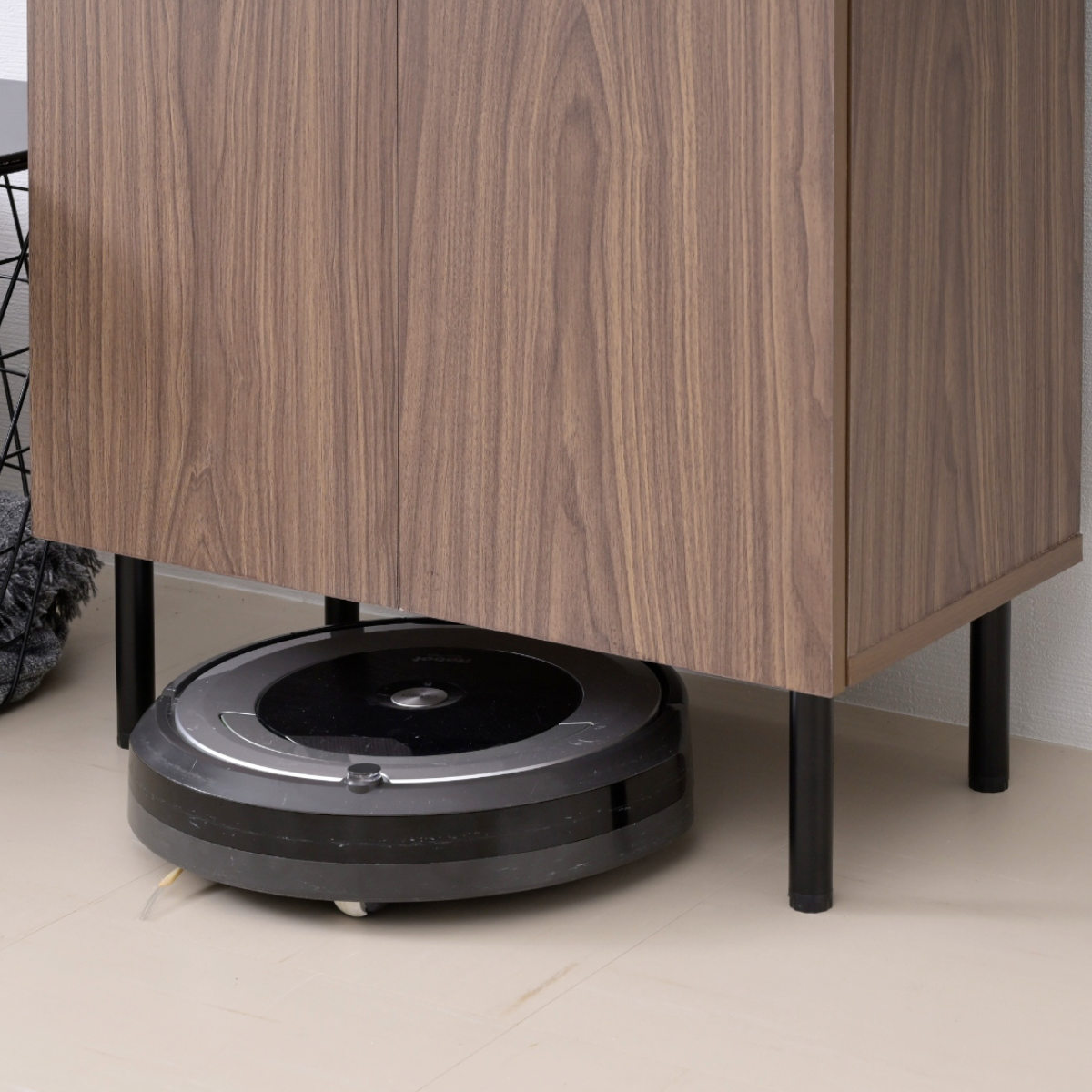 本棚 幅60cm キャビネット ハイタイプ 背面化粧 ( 棚 ラック 扉収納 可動棚 A4対応 コミック収納 リビング収納 家具 ディスプレイ 飾り棚 お掃除ロボット対応 )