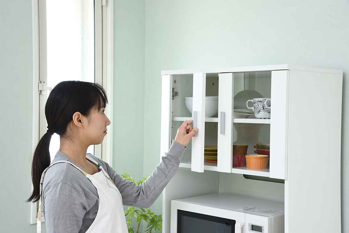 dショッピング |レンジボード 戸棚 キッチン収納 SIM 約幅60cm （ 食器 