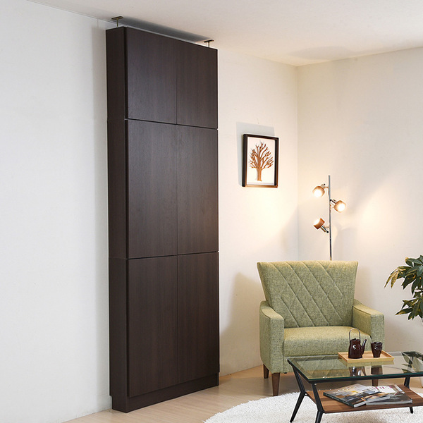 本棚 幅81cm 上置きセット 1cmピッチ ブックシェルフ スリム 薄型 扉付棚 ( 壁面収納 ラック シェルフ コミックラック 大容量 収納棚 コミック収納 漫画収納 ホワイト ブラウン ライトブラウン 木目 おしゃれ 上置き付き ) 【ライトブラウン】 ライトブラウン