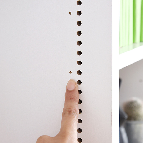 本棚 幅81cm 1cmピッチ ブックシェルフ スリム 薄型 オープン棚 ( 壁面収納 ラック シェルフ コミックラック 大容量 収納棚 コミック収納 漫画収納 ホワイト ブラウン ライトブラウン 木目 おしゃれ ) 【ホワイト】 ホワイト