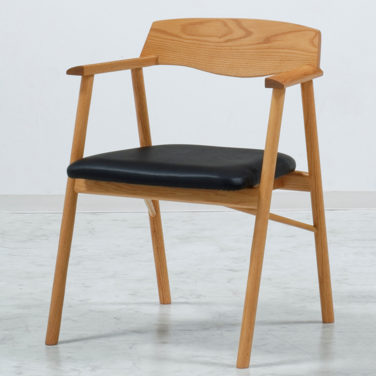 ダイニングチェア 座面高44cm GEOチェア レッドオーク材 ダイニングチェア 座面高44cm GEOチェア レッドオーク材