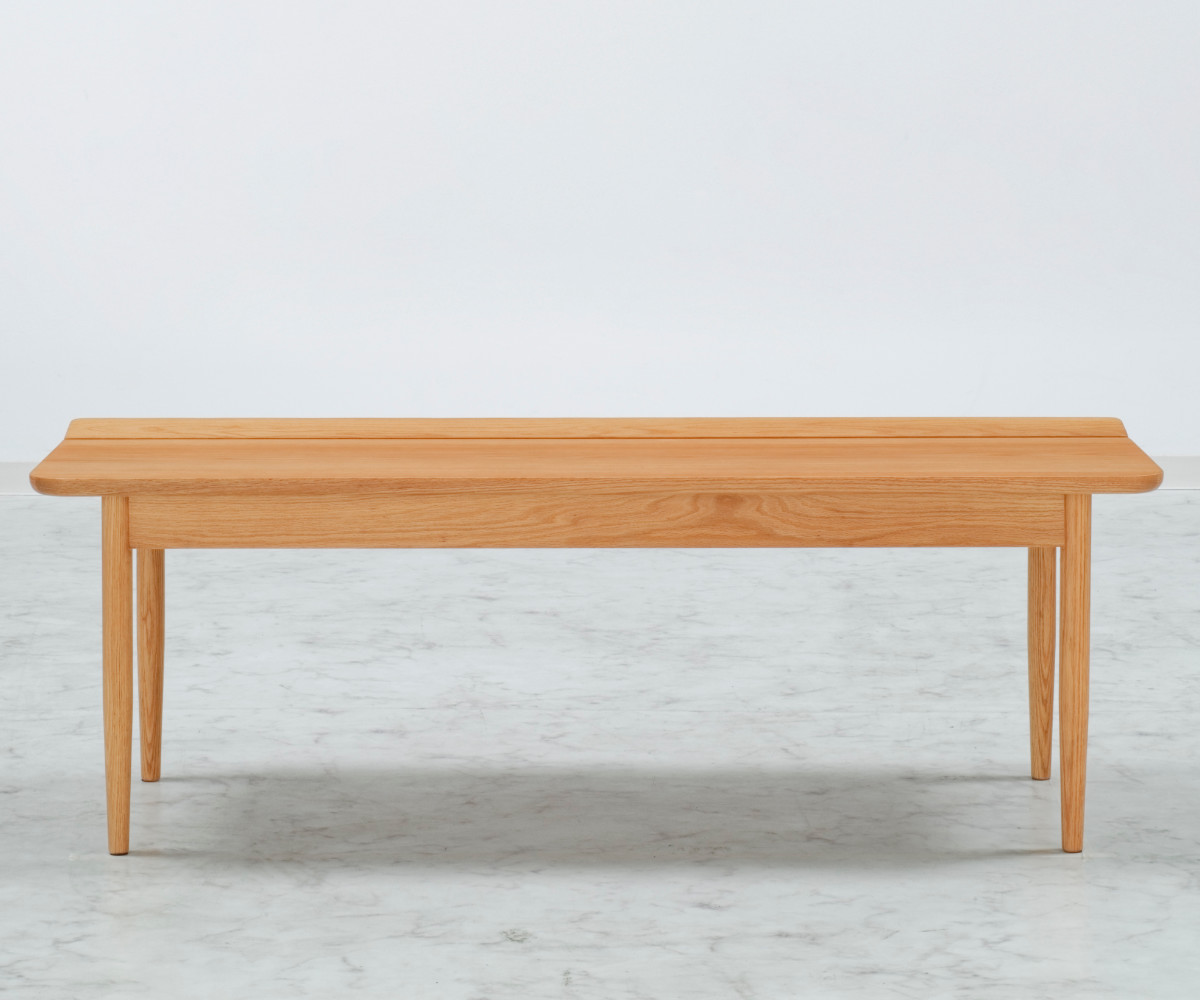 dショッピング |ダイニングベンチ 幅130cm NARUベンチ レッド