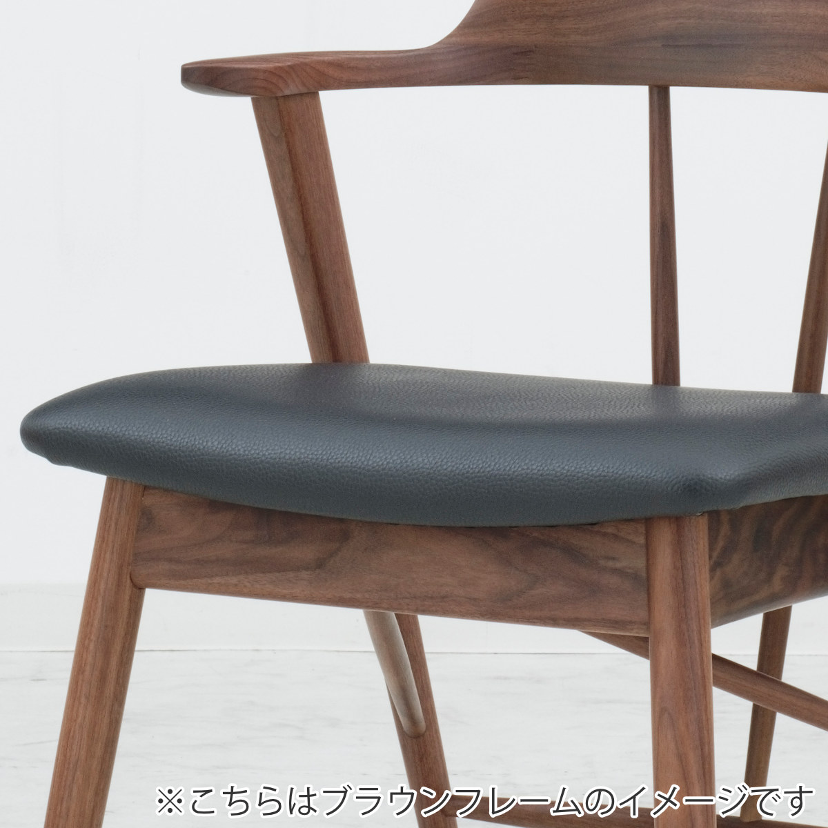 ダイニングチェア 同色2脚セット 座面高44cm カバー別売り ELA2
