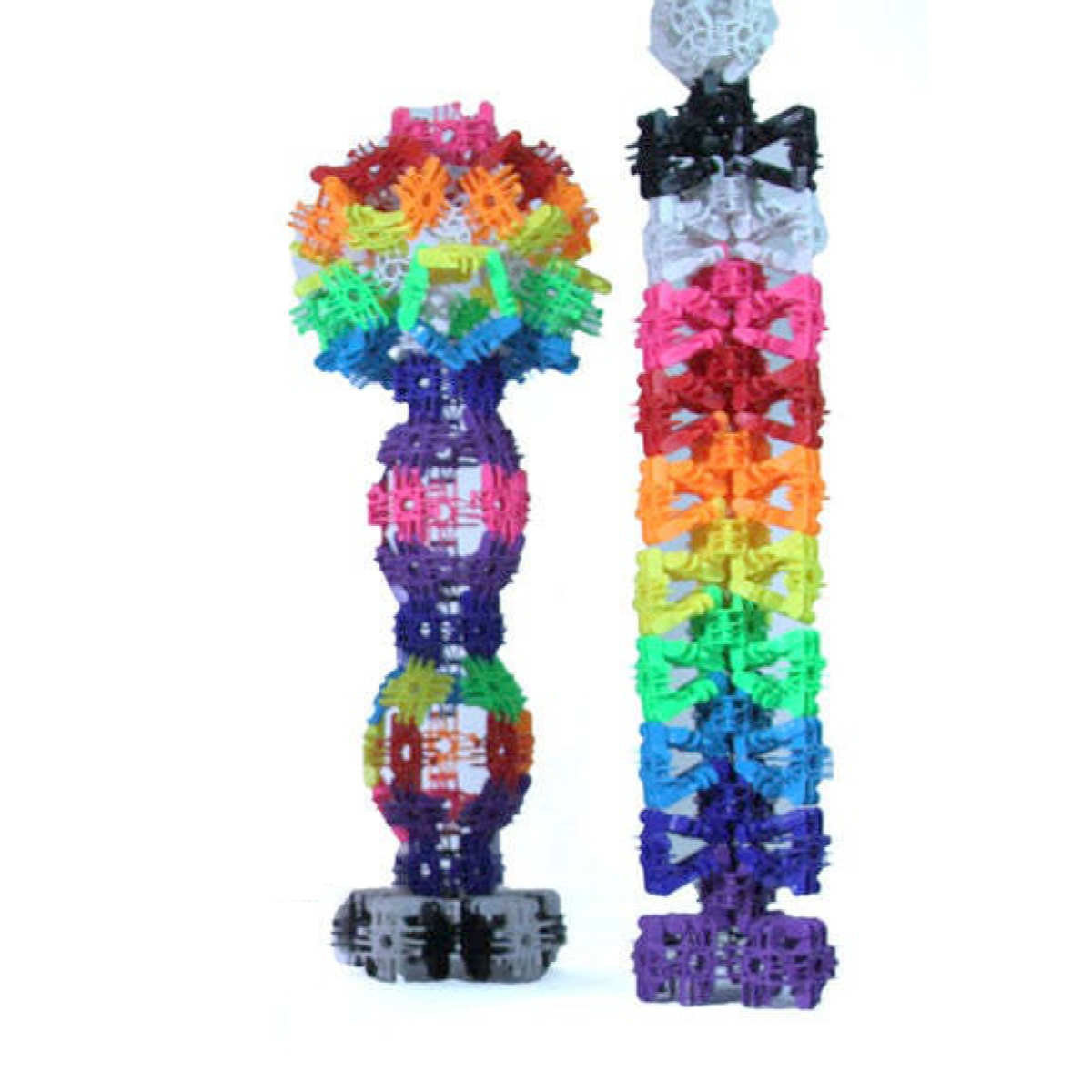 おもちゃ ラックスブロックス メガ・フレクサー 知育玩具 ( ブロック Lux Blox 知育ブロック 143ピース 子ども キッズ 幼児 アメリカ製 プレゼント オモチャ 知育 玩具 知育おもちゃ 男の子 女の子 小学生 子供 室内遊び )