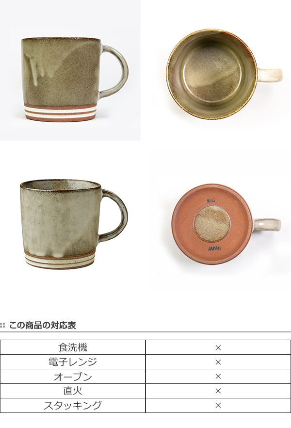 マグカップ 360ml シロワマグ 洋食器 陶器 食器 美濃焼 日本製 ( コーヒーカップ マグ カップ 和モダン 湯呑み カフェ風 おしゃれ コーヒー コップ テーブルウェア お茶用品 ) 【 ナマコ 】 ナマコ