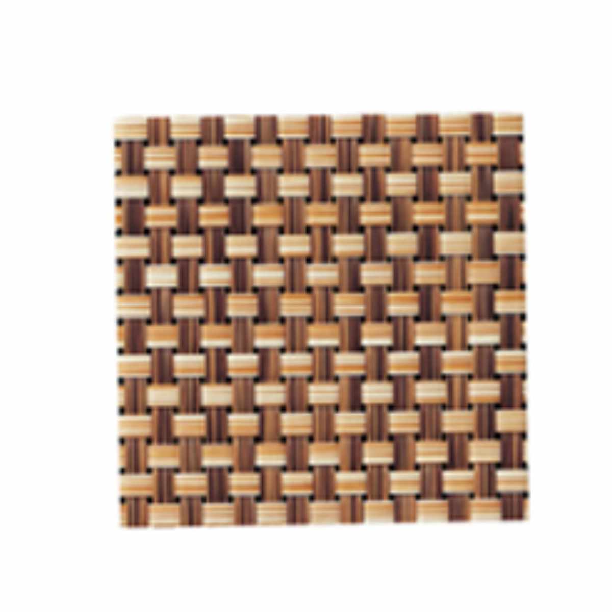 コースター 角 平織り 太幅 5枚セット ( ストロングコースター キッチン雑貨 キッチン用品 ) 【ブロンズ】 ブロンズ