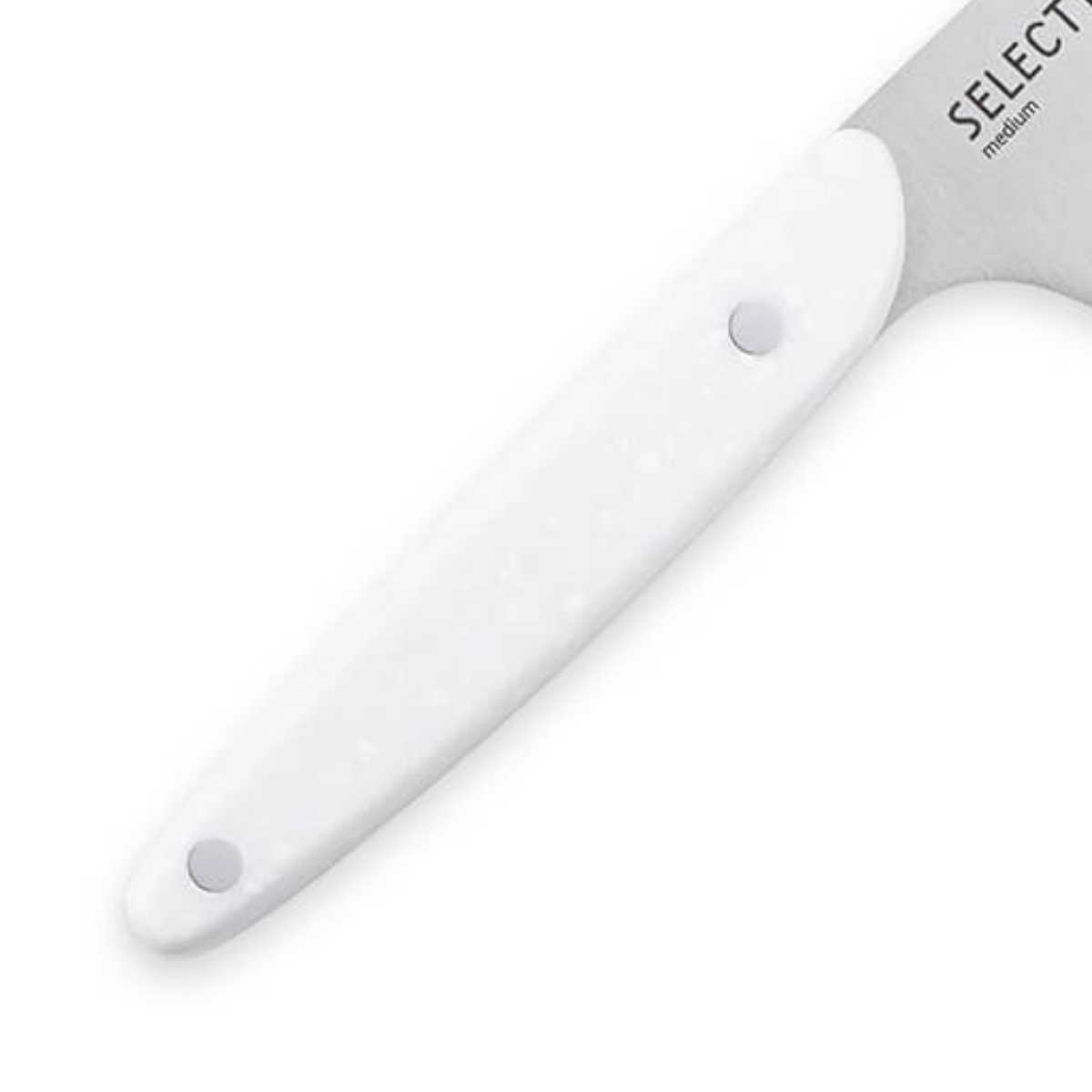 包丁 14.5cm SELECT100×ムーミン キッチンナイフ 貝印 ( セレクト100 小三徳包丁 料理包丁 万能包丁 食洗機対応 文化包丁 三徳包丁 三徳ナイフ ミニ 果物ナイフ 家庭用 ナイフ リトルミイ ほうちょう 人工大理石 ハンドル )