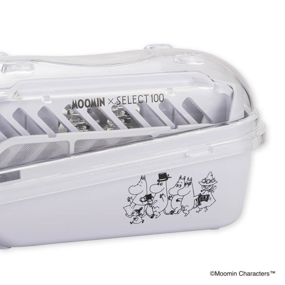 調理器セット SELECT100×ムーミン 食洗機対応 おろし器 千切り器 ( セレクト100 スライサー せん切り器 千切り 指ガード キャベツ 調理小道具 下ごしらえ用品 調理 調理器具 キッチン用品 細千切り器 セット キッチンツール )