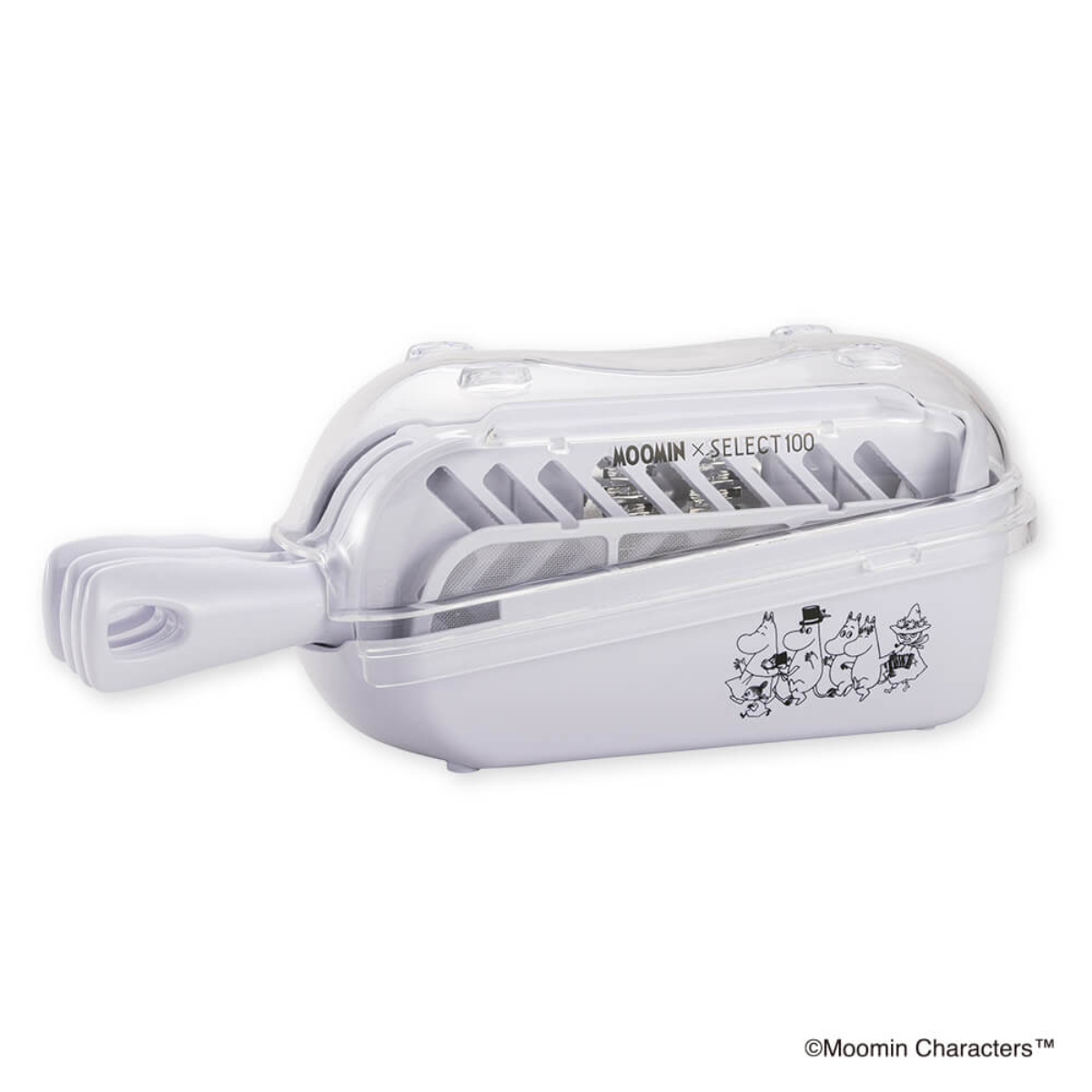 調理器セット SELECT100×ムーミン 食洗機対応 おろし器 千切り器 ( セレクト100 スライサー せん切り器 千切り 指ガード キャベツ 調理小道具 下ごしらえ用品 調理 調理器具 キッチン用品 細千切り器 セット キッチンツール )