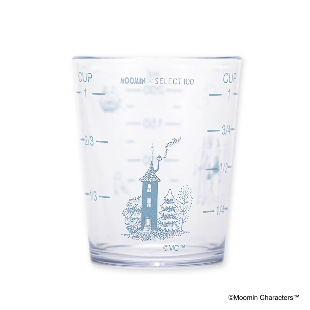 計量カップ 200ml SELECT100×ムーミン 蓋付き 食洗機対応 貝印 ( SELECT100 計量コップ メジャーカップ メジャーコップ 計量器具 フタ付き 製菓道具 下ごしらえ キッチンツール キッチン用品 リトルミイ キャラクター )