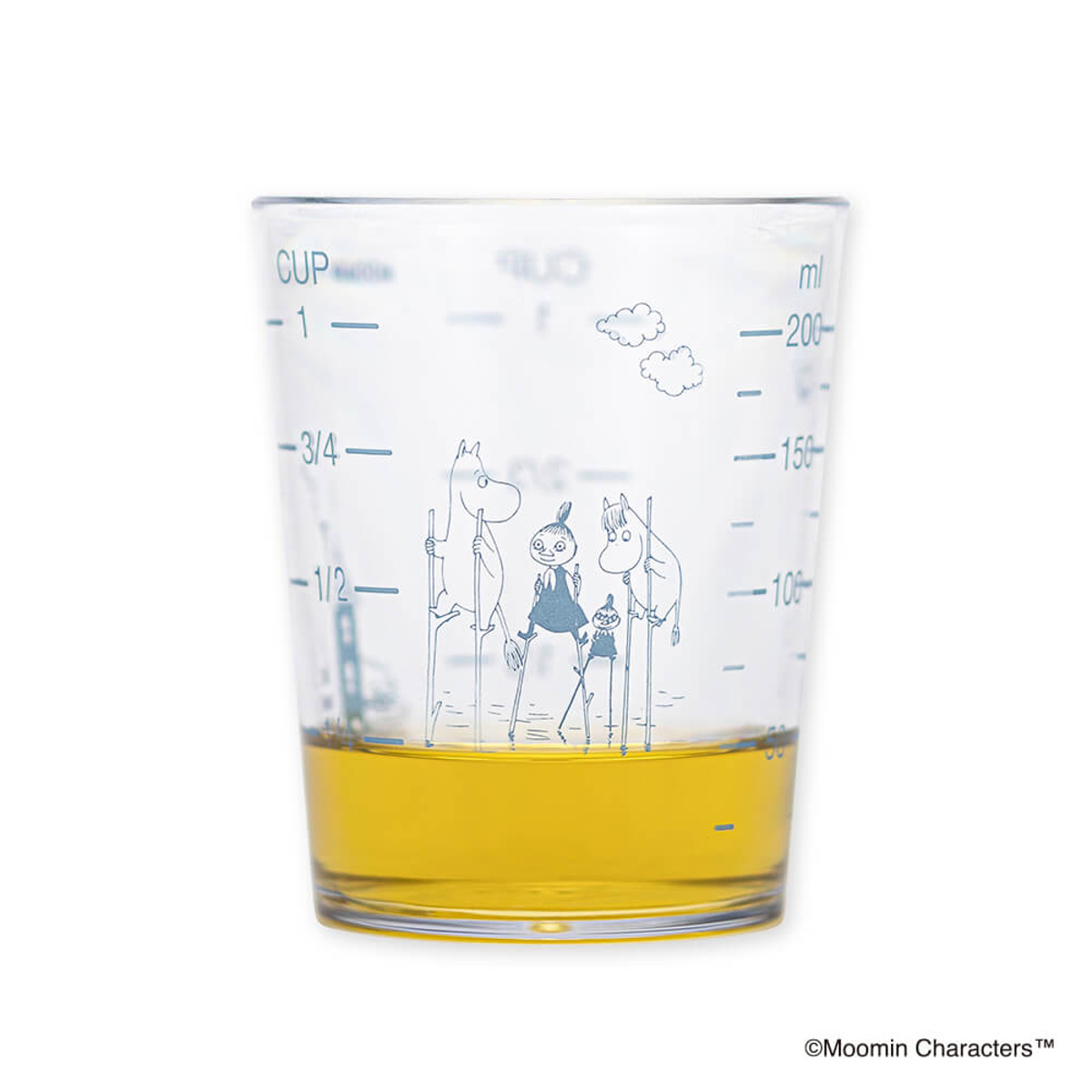 計量カップ 200ml SELECT100×ムーミン 蓋付き 食洗機対応 貝印 ( SELECT100 計量コップ メジャーカップ メジャーコップ 計量器具 フタ付き 製菓道具 下ごしらえ キッチンツール キッチン用品 リトルミイ キャラクター )