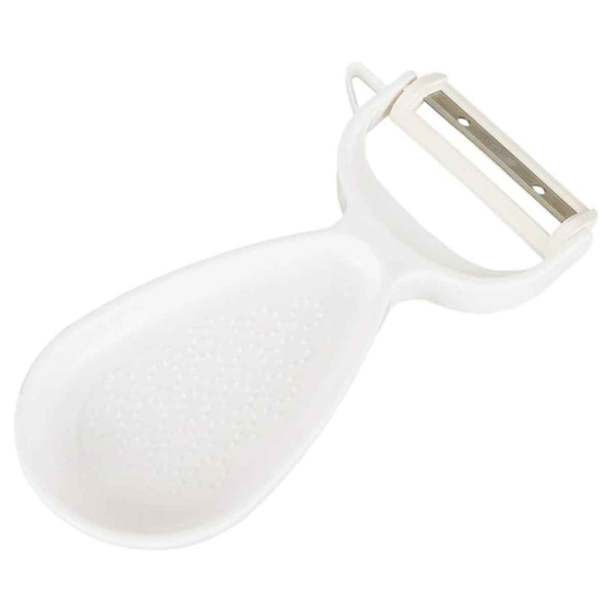 ピーラー おろし器 芽取り 日本製 ( 皮剥き器 芽とり付き 皮むき 万能 マルチ コンパクト 薬味おろし 下ごしらえ キッチンツール 時短調理 時短料理 キッチン用品 キッチン雑貨 )