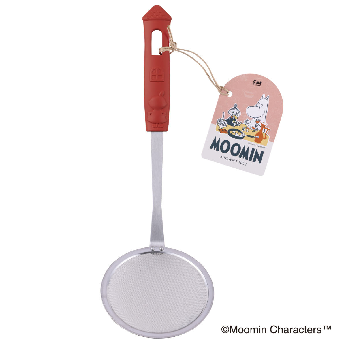 あくとり ムーミン 食洗機対応 リトルミイ 貝印 ( あく取り アク取り かすあげ キャラクター カス揚げ カスあげ アク取りお玉 アク取りスプーン ゴミ取り キッチンツール 下ごしらえ キッチングッズ おしゃれ )