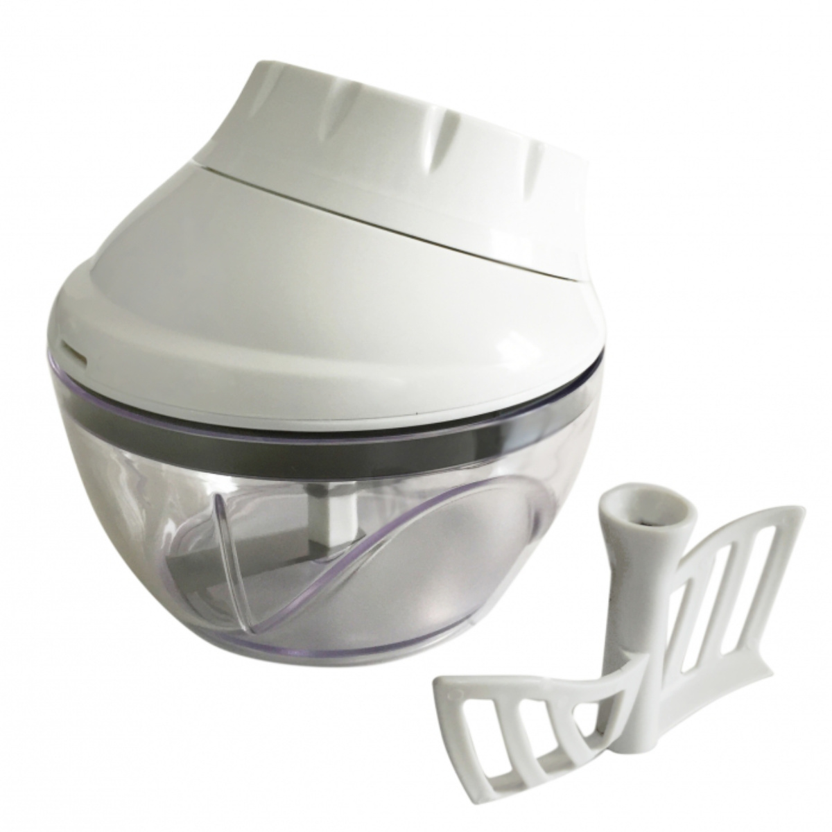 みじん切り器 NEW スピーディみじん切り 貝印 （ フードチョッパー 手動 みじん切り チョッパー みじん切りカッター フードプロセッサー フードカッター 生クリーム 泡立て ペースト ）