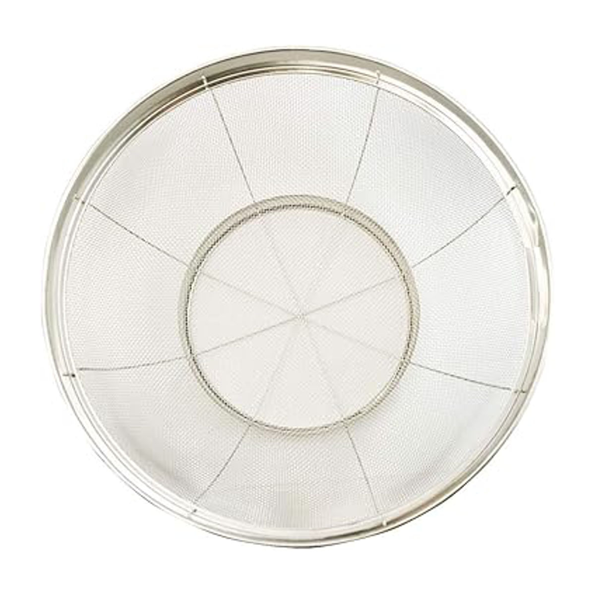 ザル 34cm 深型 NCD デラックス深型ザル 貝印 ( ステンレスザル 丸型 大きい メッシュ 34センチ 水切り 湯切り ステンレスざる 調理用ザル 脚付き 下ごしらえ )