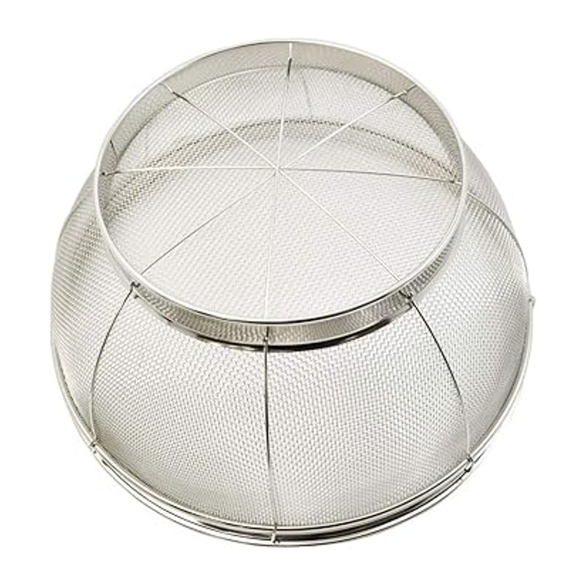 ザル 34cm 深型 NCD デラックス深型ザル 貝印 ( ステンレスザル 丸型 大きい メッシュ 34センチ 水切り 湯切り ステンレスざる 調理用ザル 脚付き 下ごしらえ )