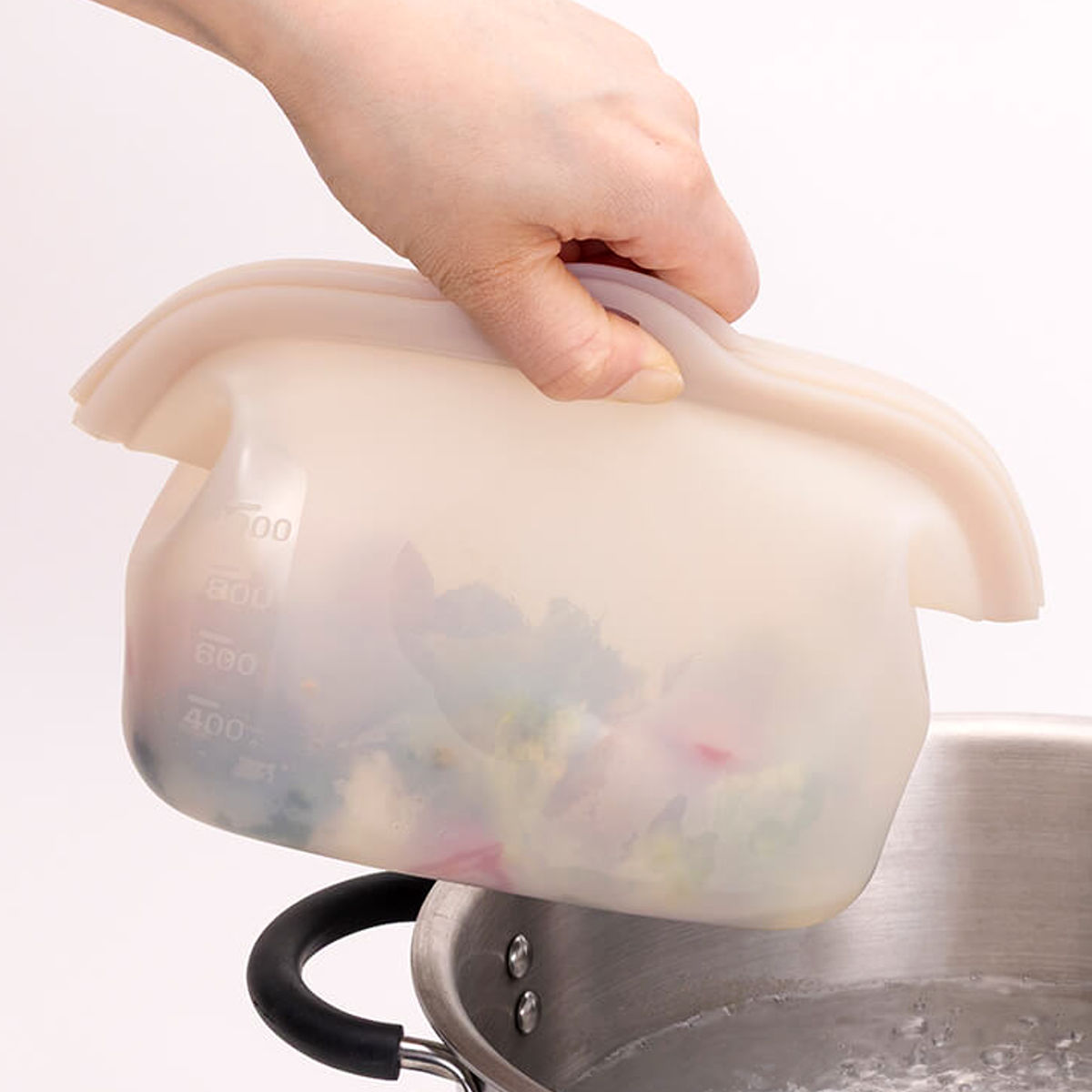 保存袋 1000ml シリコーン保存バッグ 自立型 しっかり口が開くマルチシリコーンバッグ 貝印 ( 電子レンジ対応 食洗機対応 シリコン 保存容器 シリコンバッグ 1L シリコーンバッグ シリコン容器 ジップバッグ フリーザーバッグ ) 【オールドラズベリー】 オールドラズベリー