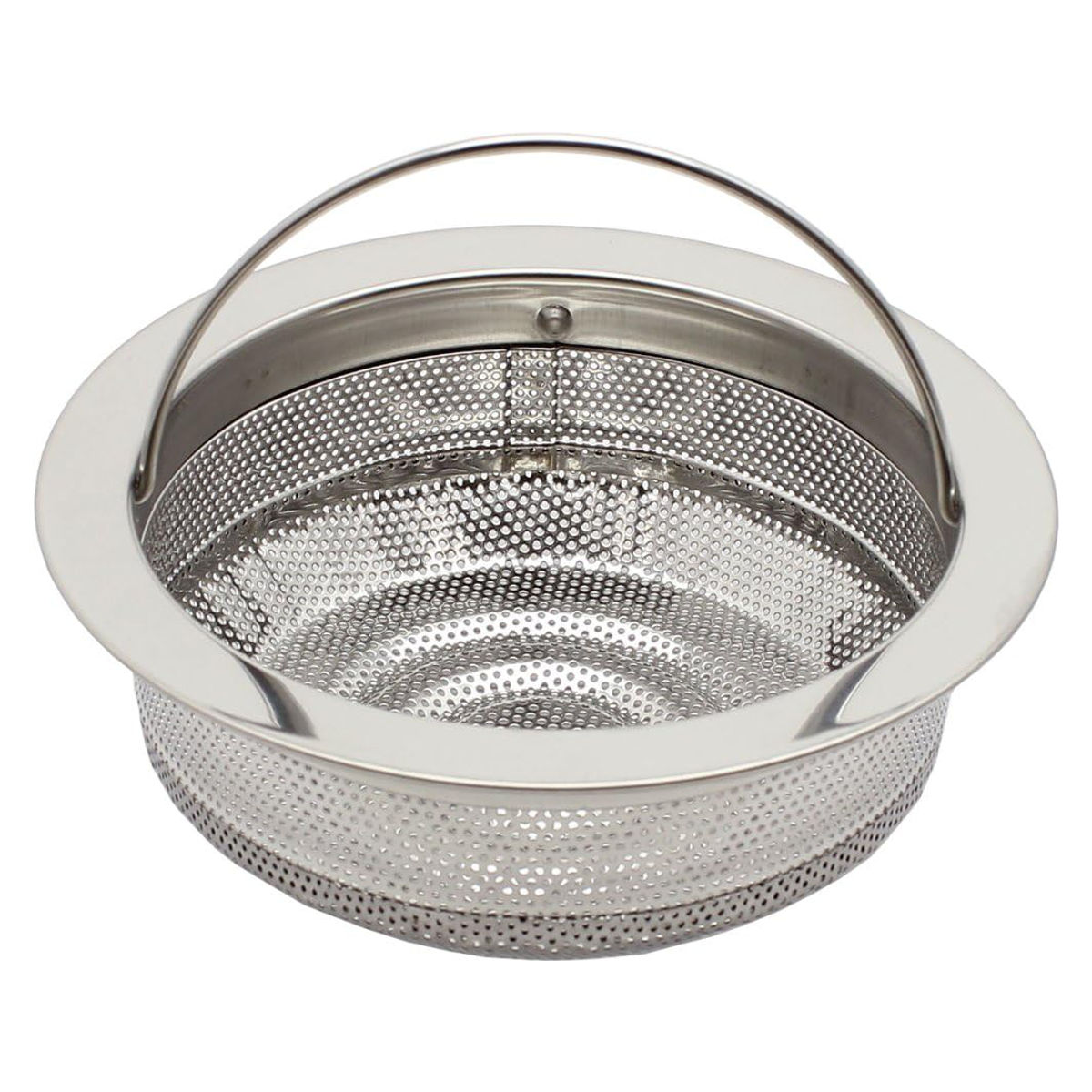 ゴミかご 排水口ストレーナー NCD パンチングストレーナーシステム型 ステンレス製 貝印 ( 目皿 生ごみフィルター ゴミキャッチャー シンク 排水かご ごみ受け ゴミカゴ ごみかご 排水口用 生ごみ 13.5cm キッチン )